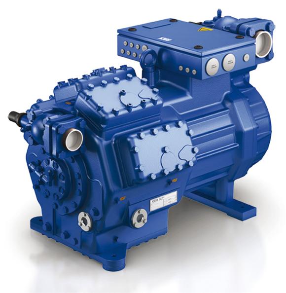 Компрессор HGX34e/380-4   (4CES-6Y) 33,1  м³/ч,  Н/В. Ø22 / Ø28 мм, 26,1 / 15,1 A , 9,3 кВт